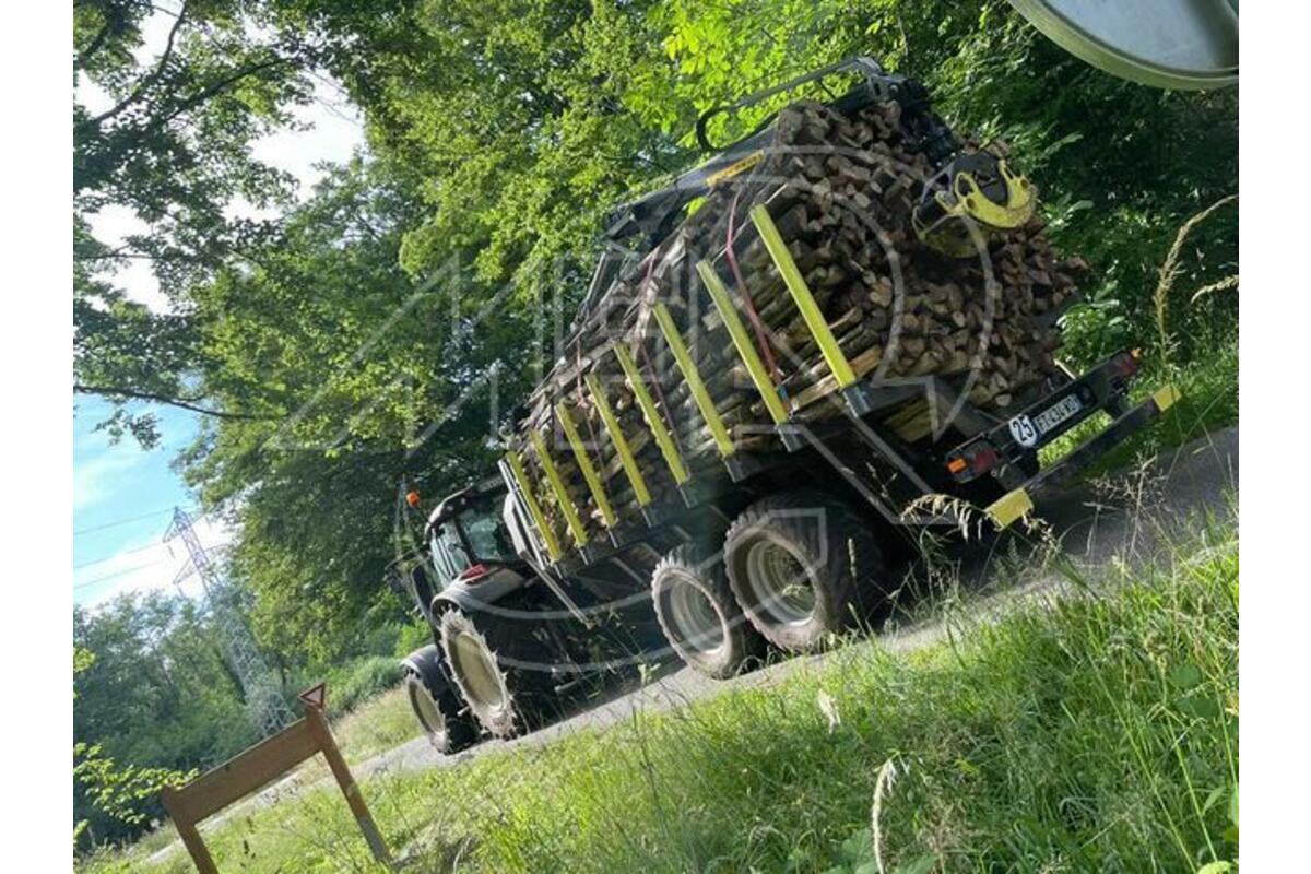 Remorque forestièrere 16 T chassis monocoque en U