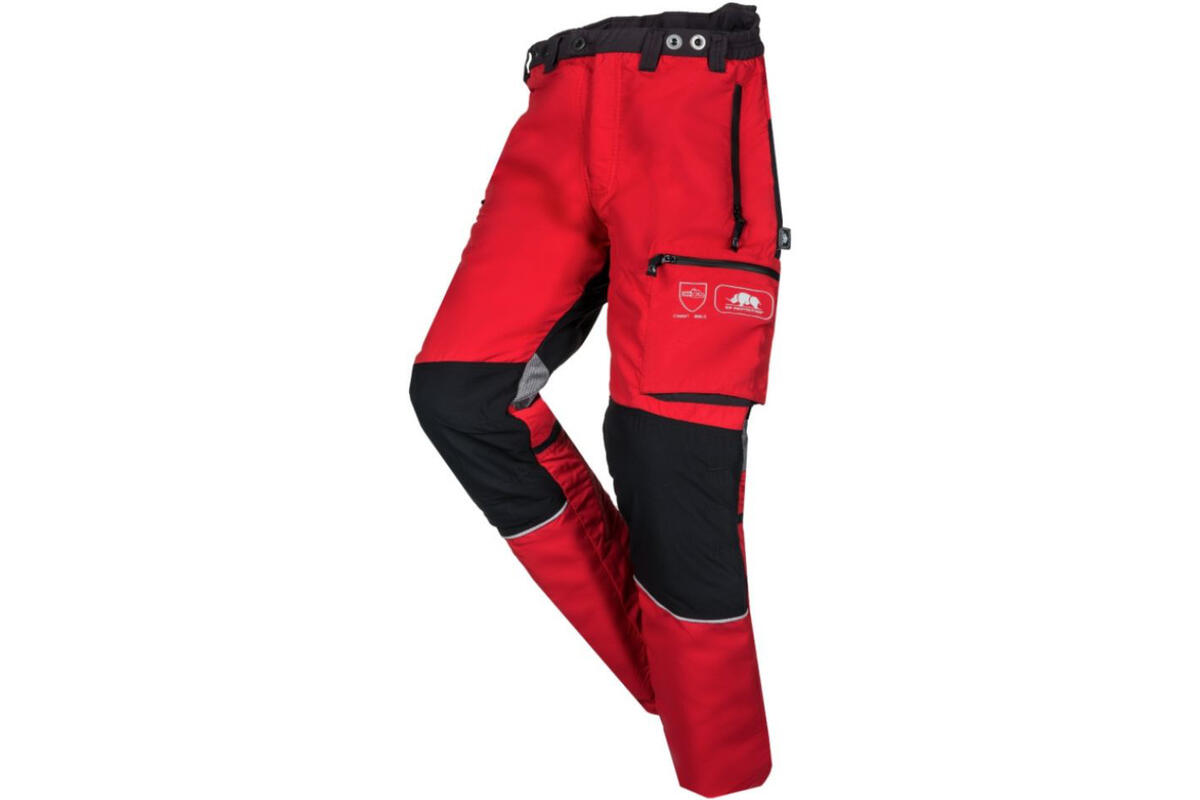 "Pantalon anti-coupure SIP Innovation II ""Ultra léger"" - Rouge"