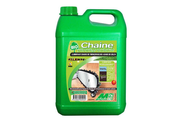 Huile filante spéciale chaine tronconneuse bidon 5 litres