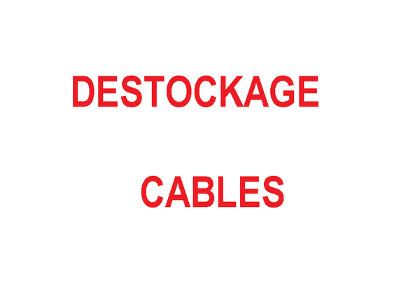 PROMO - CHUTES CABLE METALLIQUE ET SYNTHETIQUE