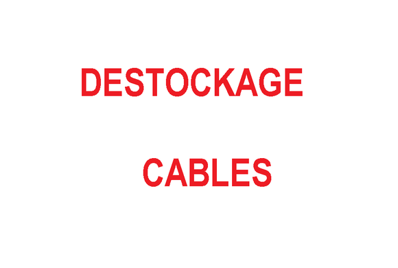 PROMO - CHUTES CABLE METALLIQUE ET SYNTHETIQUE