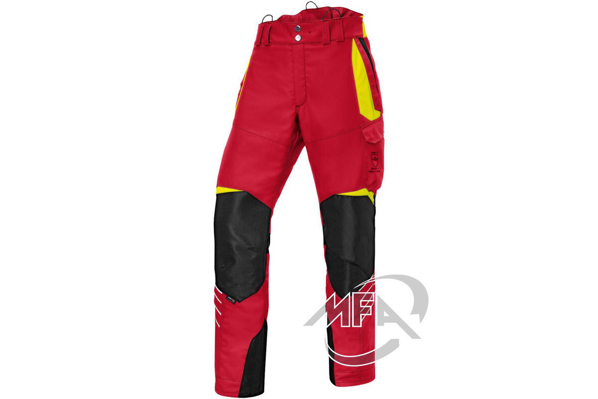 Pantalon anti coupure Forest Kübler - Rouge