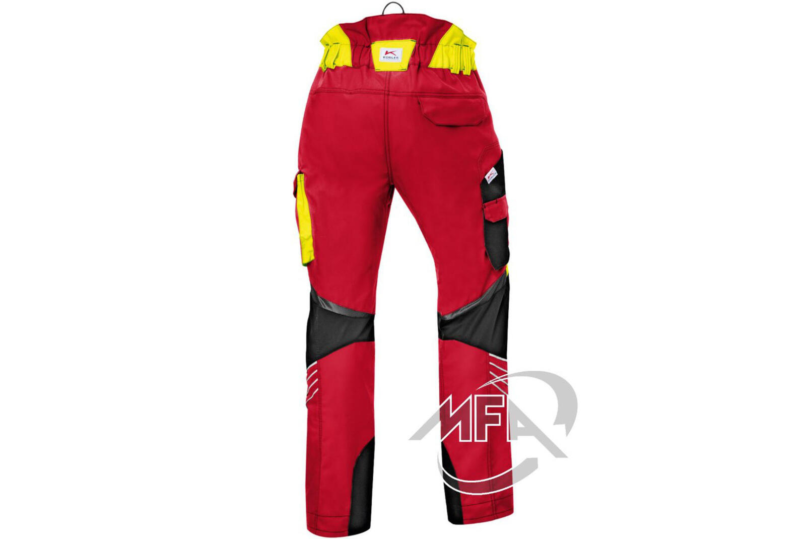 Pantalon anti coupure Forest Kübler - Rouge