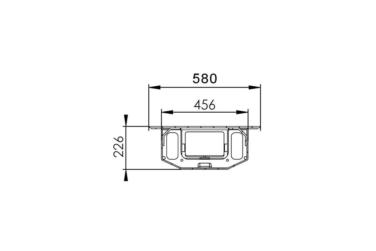 Remorque forestièrere 16 T chassis monocoque en U