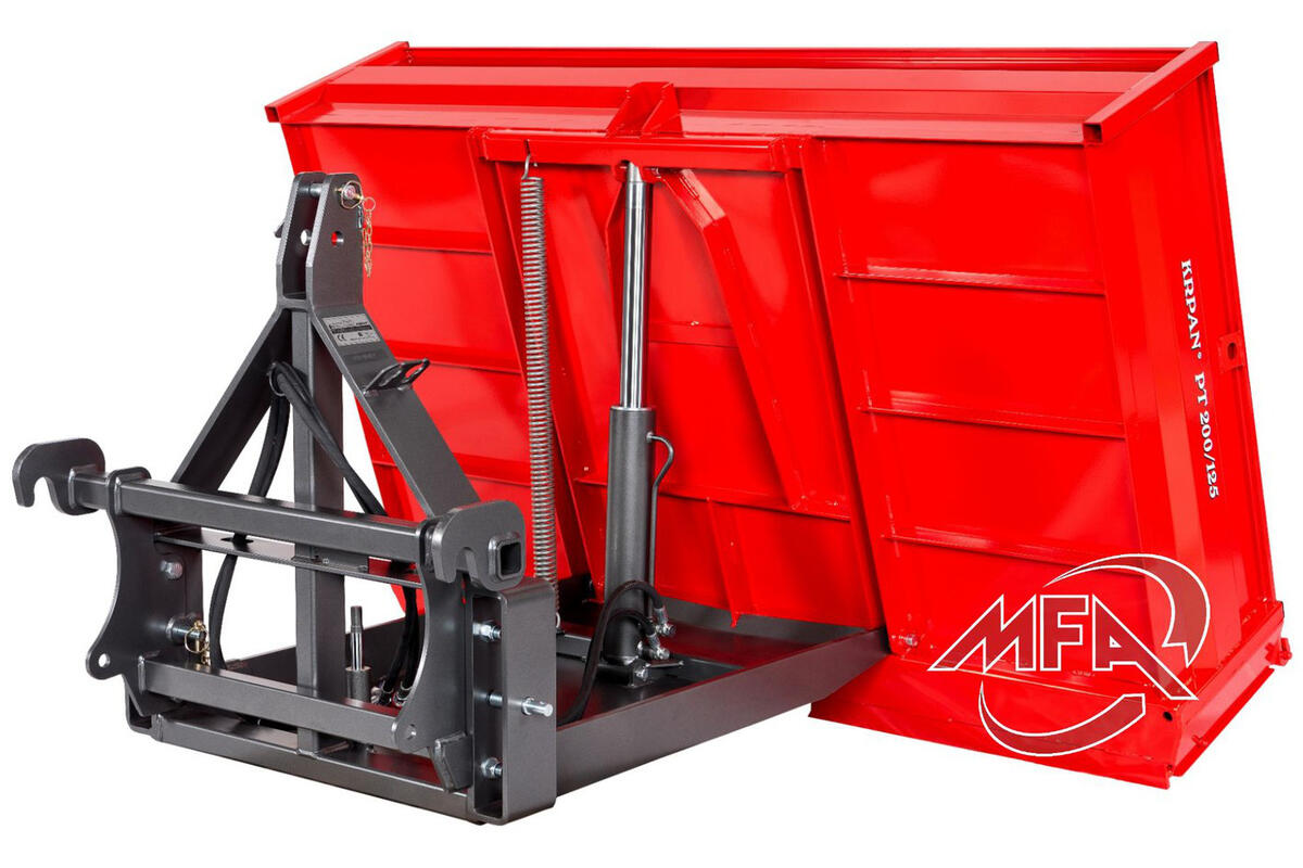 Vanne De Commande Hydraulique Pour Camion Benne - 3 Positions, Raccords Rapides, Aluminium