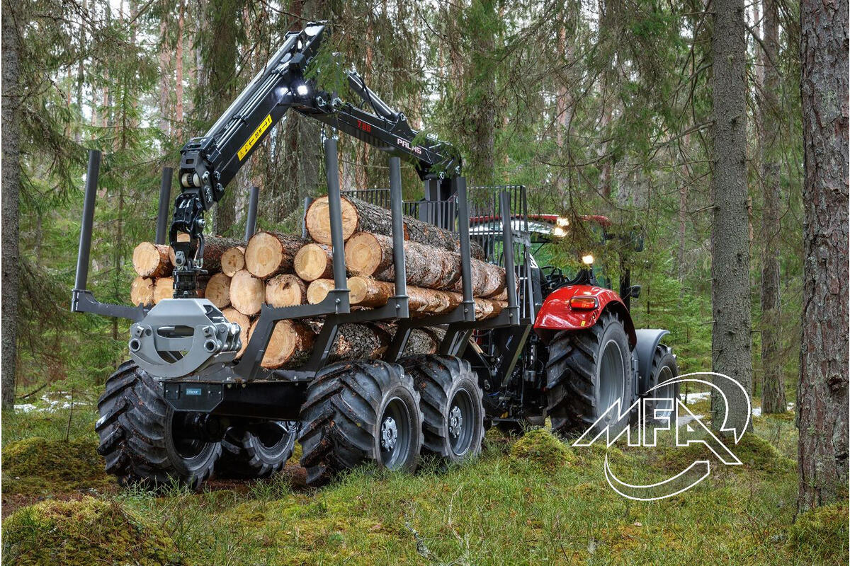 Remorque forestière MWD 3.2 avec pont moteur