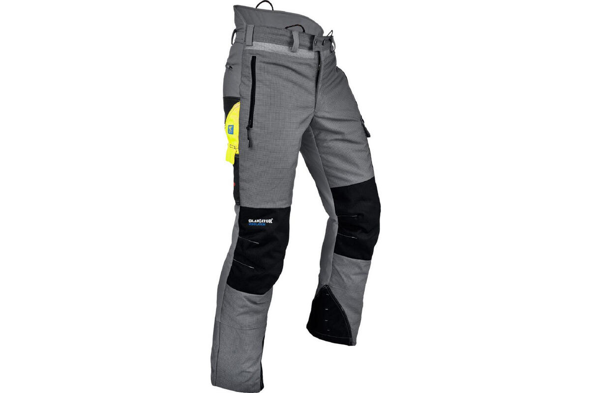 Pantalon anti-coupure Pfanner Gladiator Ventilation - Gris