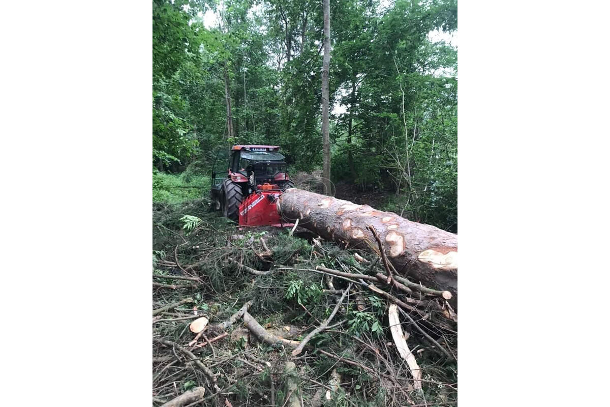 Treuil de débardage à puissance constante 6,5 T et 8,5 T