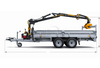 Ensemble remorque 3.5 T avec grue 4.20 m