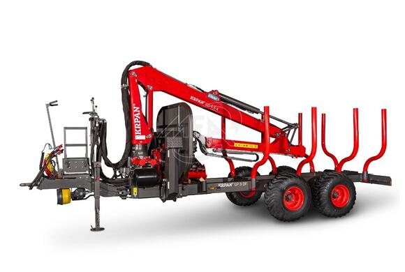 ENSEMBLE KRPAN GRUE FOREST. KRPAN GD 6.6K + REMORQUE FOREST. KRPAN GP9DF