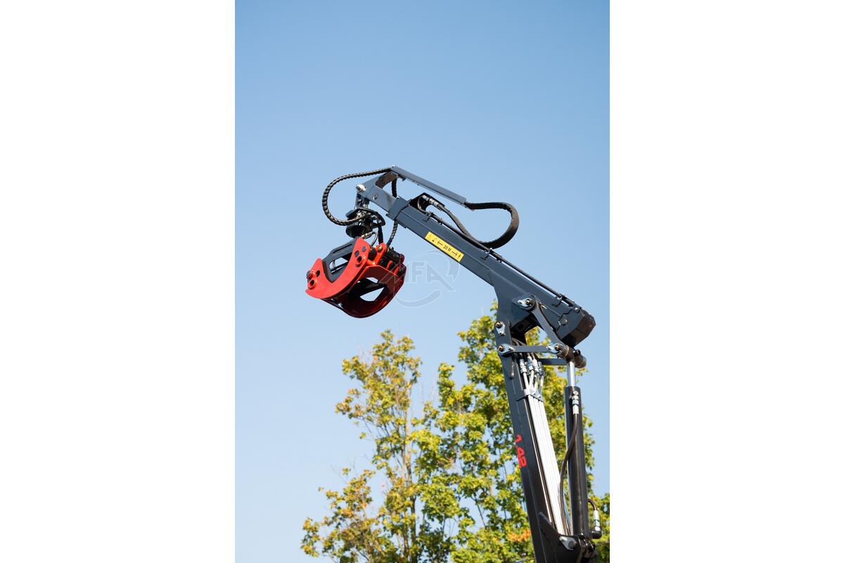 Ensemble remorque 3.5 T avec grue 4.20 m