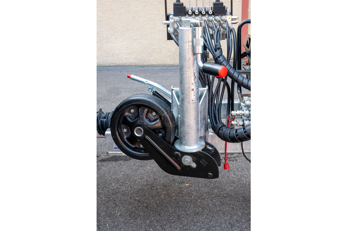 Ensemble remorque 3.5 T avec grue 4.20 m